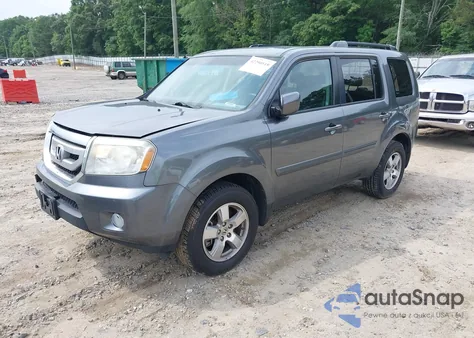 2011 Honda Pilot Ex from USA, damaged, VIN 5FNYF3H45BB045806